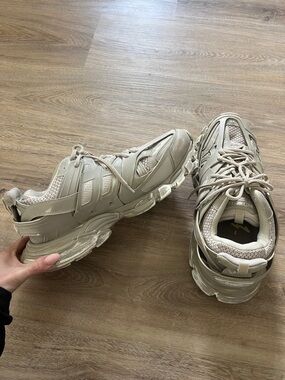 MENS Balenciaga Beige/Tan Track Sneakers NO BOX